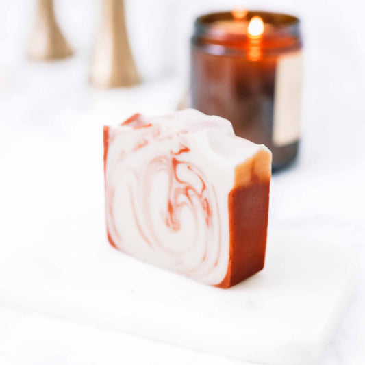 Citrus Cedarwood Handmade Tallow and Goat Milk Soap Bar - BIG FRENCHIES
