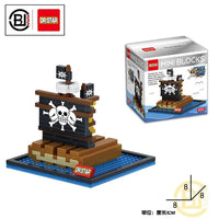 Pirate Ship Series Building Game Toys - # BOT&G522510002 - BIG FRENCHIES