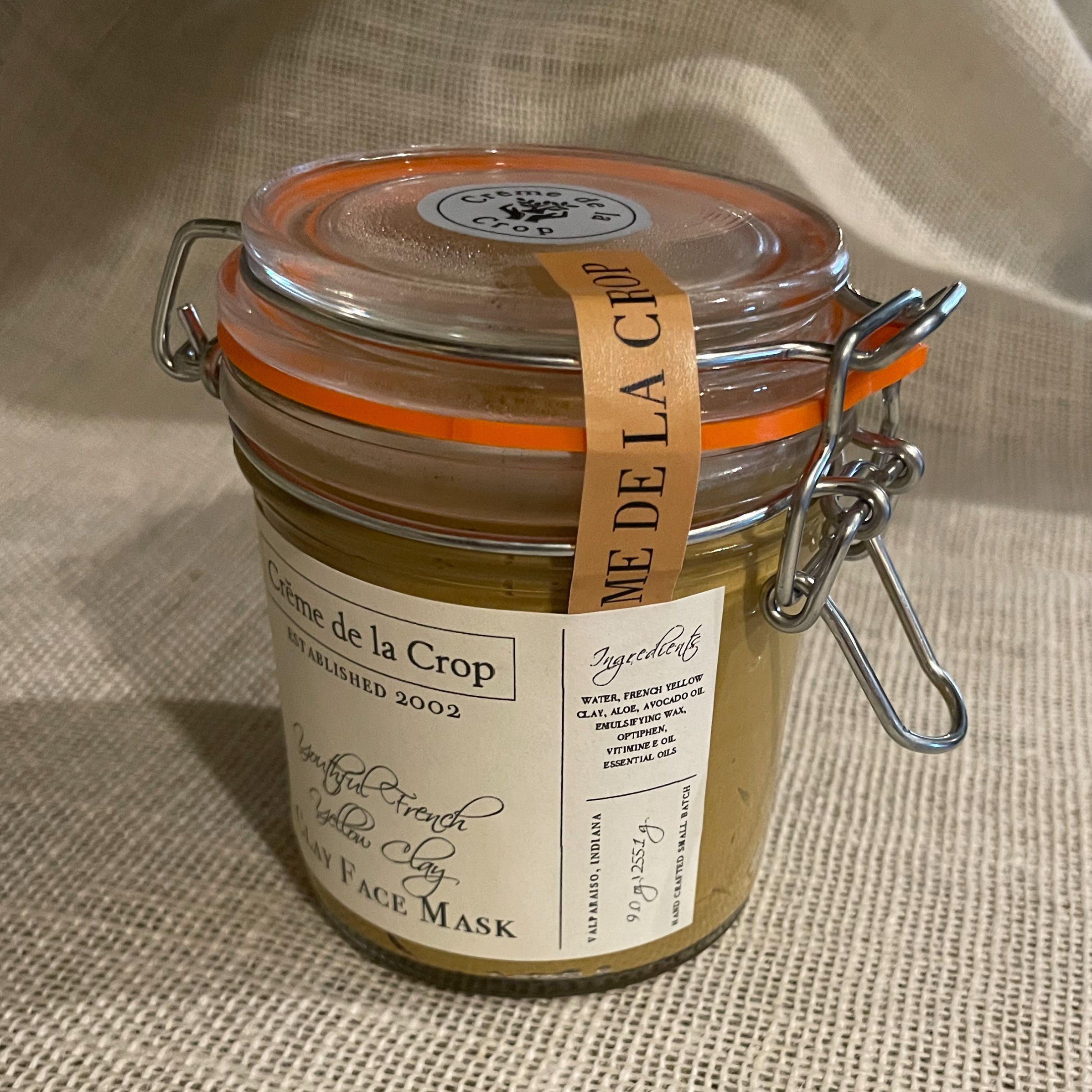 Face Mask - "Youthful" French Yellow Clay (Frankincense) - BIG FRENCHIES