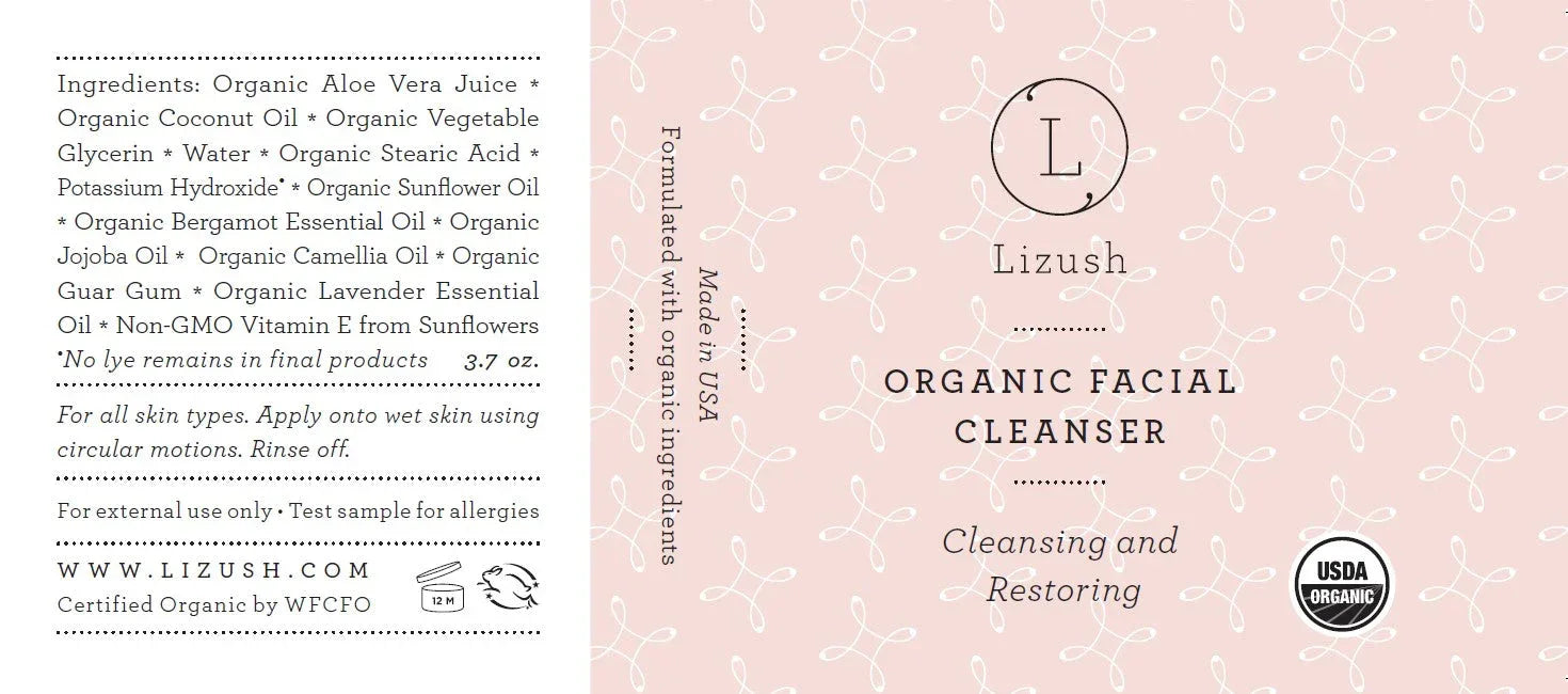 ORGANIC FACIAL CLEANSER Cleansing and Restoring - BIG FRENCHIES