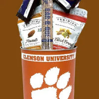 JGB Sports - Clemson Tigers Gift Tin Basket - Made In America - BIG FRENCHIES