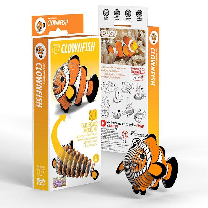 Clownfish 3D Cardboard Model Kit Eugy - BIG FRENCHIES