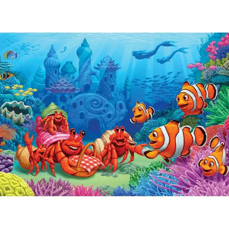 Clownfish Gathering 35 Piece Tray Jigsaw Puzzle Cobble Hill - BIG FRENCHIES