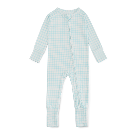Coastal Check Bamboo Sleeper - BIG FRENCHIES