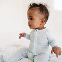 Coastal Check Bamboo Sleeper - BIG FRENCHIES