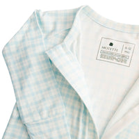 Coastal Check Bamboo Sleeper - BIG FRENCHIES