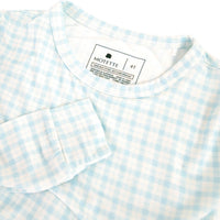 Coastal Check Bamboo Toddler Pajama Set - BIG FRENCHIES