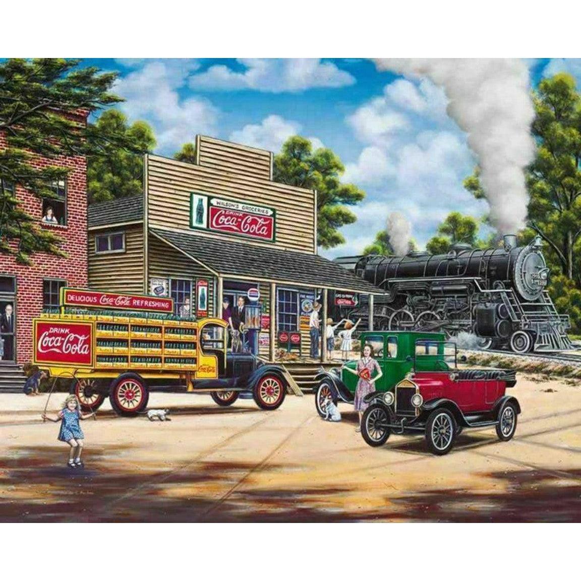 Coca-Cola All Aboard 1000 Piece Jigsaw Puzzle Springbok - BIG FRENCHIES