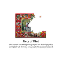 Coca-Cola Gameboard 1000 Piece Jigsaw Puzzle Springbok