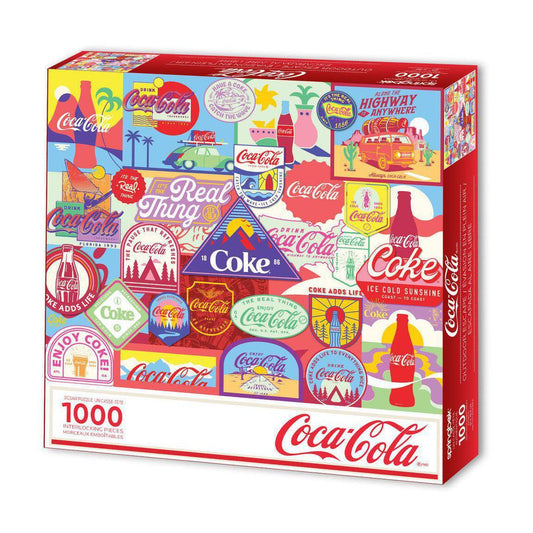 Coca-Cola Outdoor Escape 1000 Piece Jigsaw Puzzle Springbok - BIG FRENCHIES