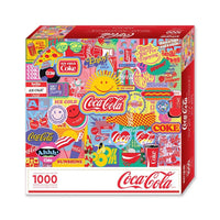 Coca-Cola Pop Art 1000 Piece Jigsaw Puzzle Springbok