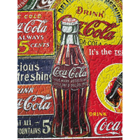 Coca-Cola Tin Signs 1000 Piece Jigsaw Puzzle in Tin Springbok