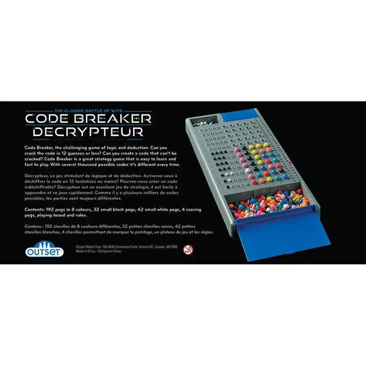 Code Breaker Decrypteur Game Outset - BIG FRENCHIES