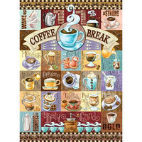 Coffee Break "Something's Amiss!" 1000 Piece Jigsaw Puzzle PuzzleTwist - BIG FRENCHIES