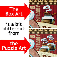 Coffee Break "Something's Amiss!" 1000 Piece Jigsaw Puzzle PuzzleTwist - BIG FRENCHIES