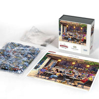 Coffee Shop 1000 Piece Jigsaw Puzzle Boardwalk - BIG FRENCHIES