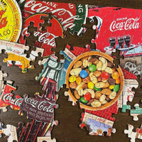 Collector's Table Coca-Cola 500 Piece Jigsaw Puzzle Springbok - BIG FRENCHIES