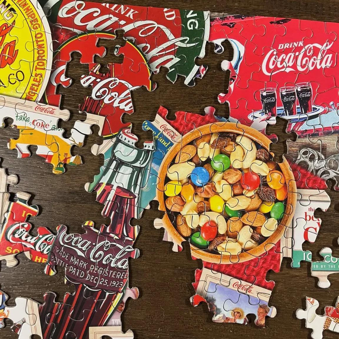 Collector's Table Coca-Cola 500 Piece Jigsaw Puzzle Springbok - BIG FRENCHIES