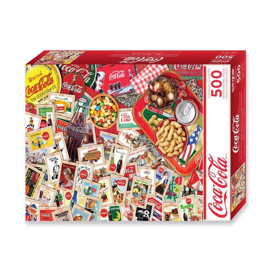Collector's Table Coca-Cola 500 Piece Jigsaw Puzzle Springbok - BIG FRENCHIES