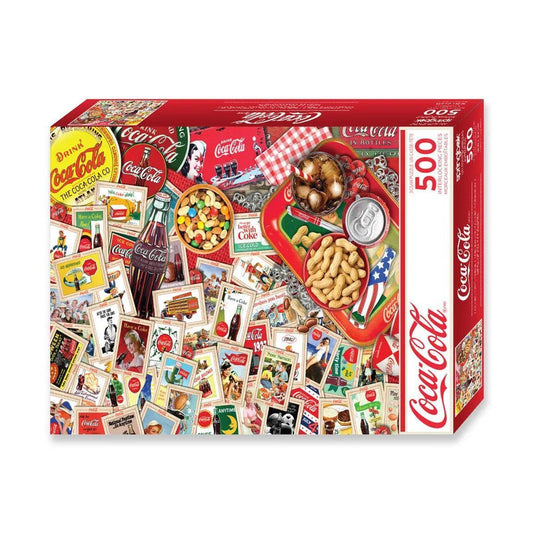 Collector's Table Coca-Cola 500 Piece Jigsaw Puzzle Springbok - BIG FRENCHIES