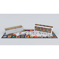 Color Study of Squares 1000 Piece Panoramic Jigsaw Puzzle Eurographics - BIG FRENCHIES