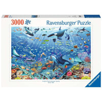 Colorful Underwater World 3000 Piece Jigsaw Puzzle Ravensburger