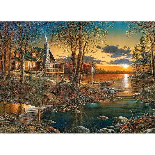 Comforts of Home 1000 Piece Jigsaw Puzzle Cobble Hill - BIG FRENCHIES