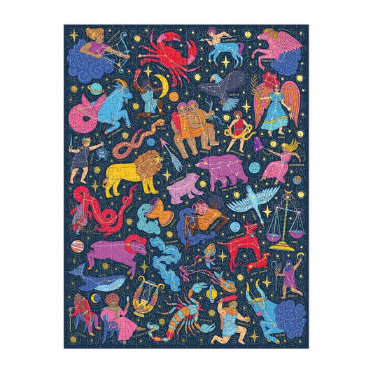 Constellations 101: Stargazing 500 Piece Jigsaw Puzzle Galison - BIG FRENCHIES