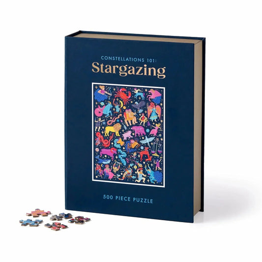 Constellations 101: Stargazing 500 Piece Jigsaw Puzzle Galison - BIG FRENCHIES