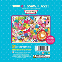 Cookie Party 1000 Piece Jigsaw Puzzle in Tin Eurographics
