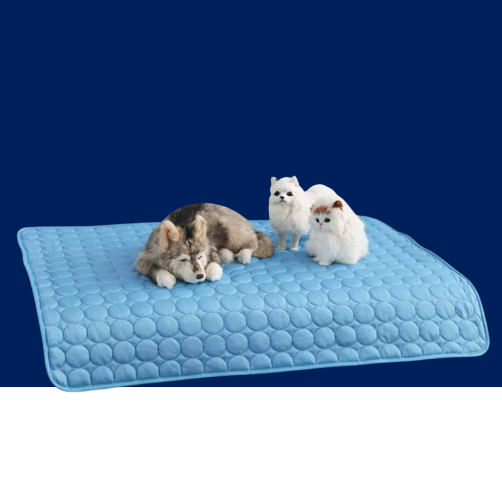 Cooling Mat for Dogs – Large Dog Cooling Bed for Summer Relief - BIG FRENCHIES