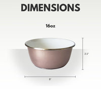 Deep Dog Bowl with Paw Print Design – Stainless Steel Bowl, Ideal for Small, Medium to Large Dogs – Rose Gold - BIG FRENCHIES