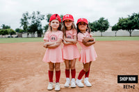 Red Letter Baseball Hat - BIG FRENCHIES