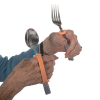 Orange 2 pack (medium with small holes)