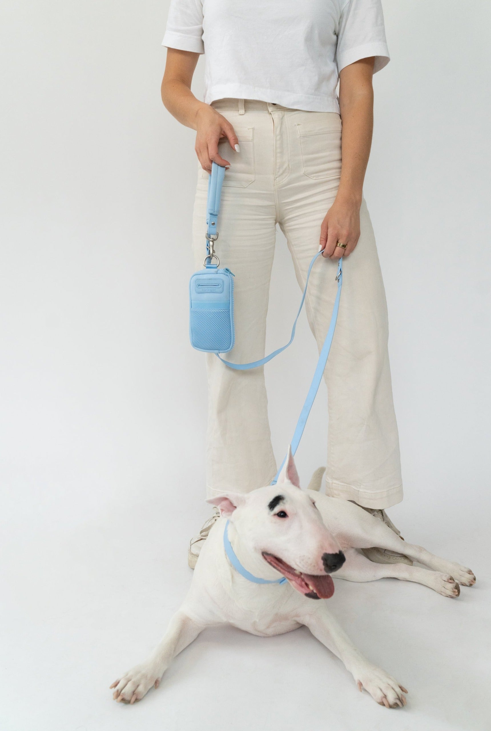 Original Neoprene Dog Walk Bag with Leash - BIG FRENCHIES