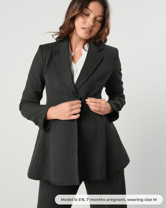 Nathalie Maternity Blazer (Regular & Petite) - BIG FRENCHIES