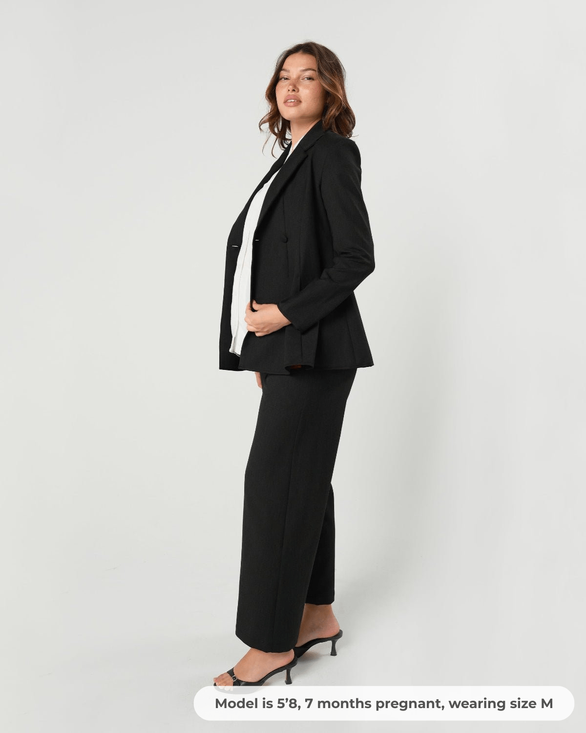 Nathalie Wide Leg Maternity Trouser (Regular & Petite) - BIG FRENCHIES
