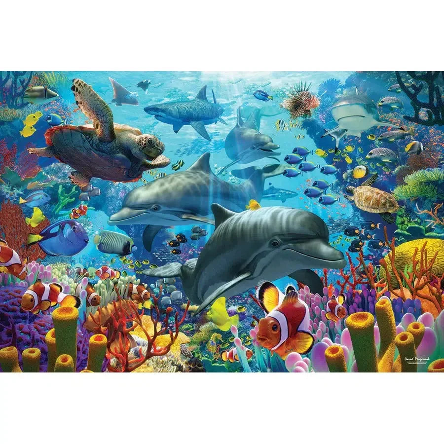 Coral Sea 2000 Piece Jigsaw Puzzle Cobble Hill - BIG FRENCHIES