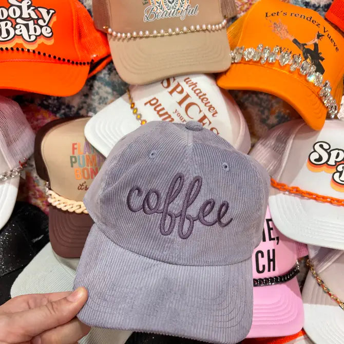 Corduroy Coffee Cap - BIG FRENCHIES