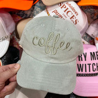 Corduroy Coffee Cap - BIG FRENCHIES