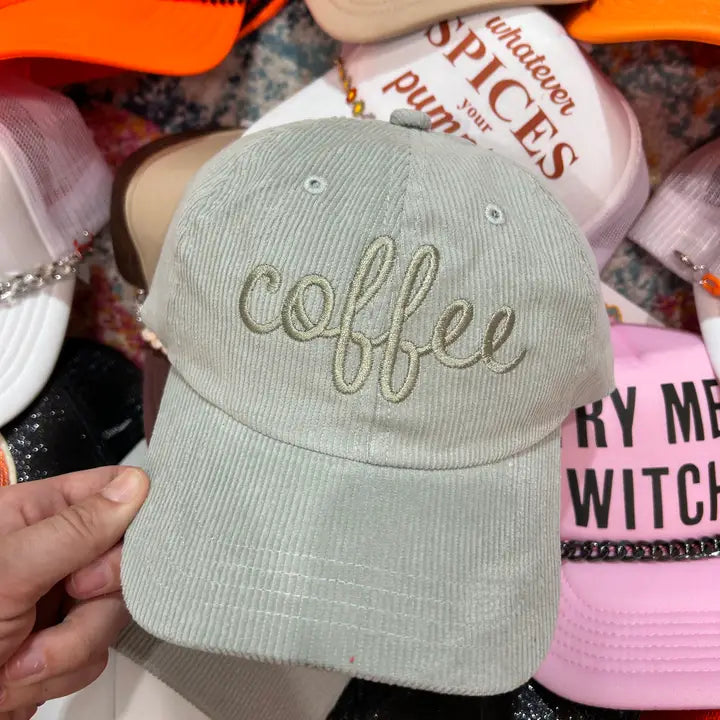 Corduroy Coffee Cap - BIG FRENCHIES