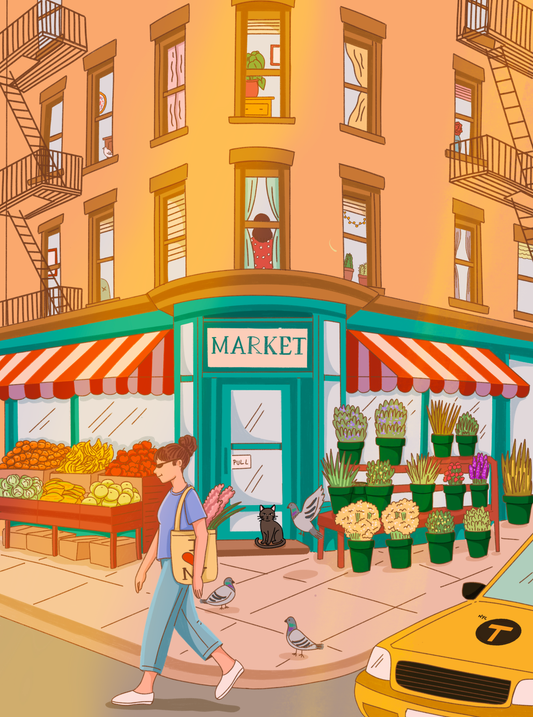 Corner Market (500 Piece)