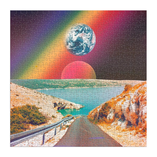 Cosmic Rainbow 500 Piece Jigsaw Puzzle Galison - BIG FRENCHIES