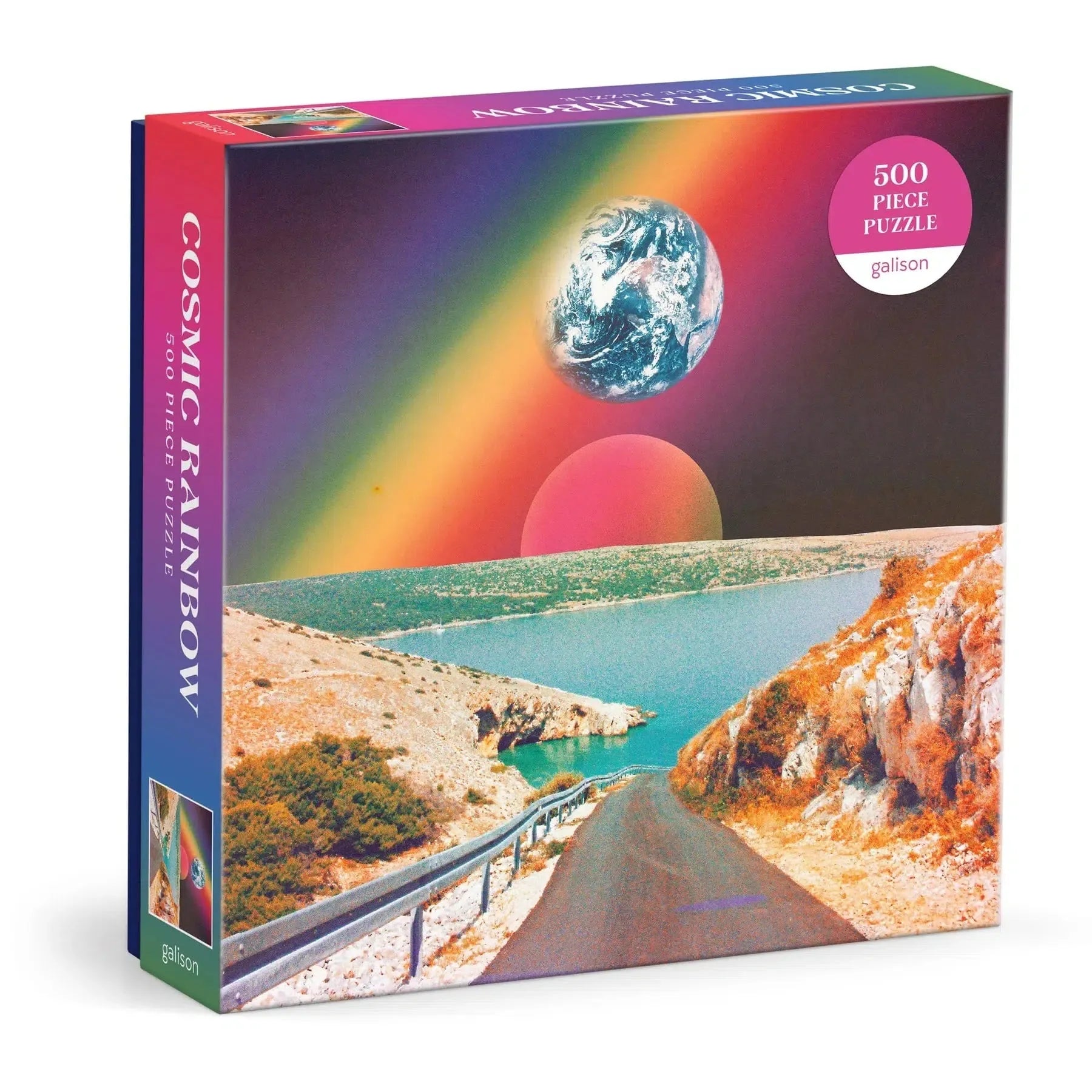 Cosmic Rainbow 500 Piece Jigsaw Puzzle Galison - BIG FRENCHIES