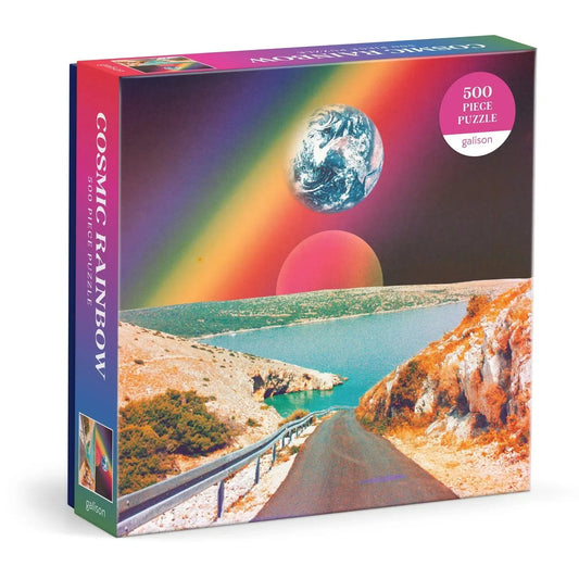 Cosmic Rainbow 500 Piece Jigsaw Puzzle Galison - BIG FRENCHIES