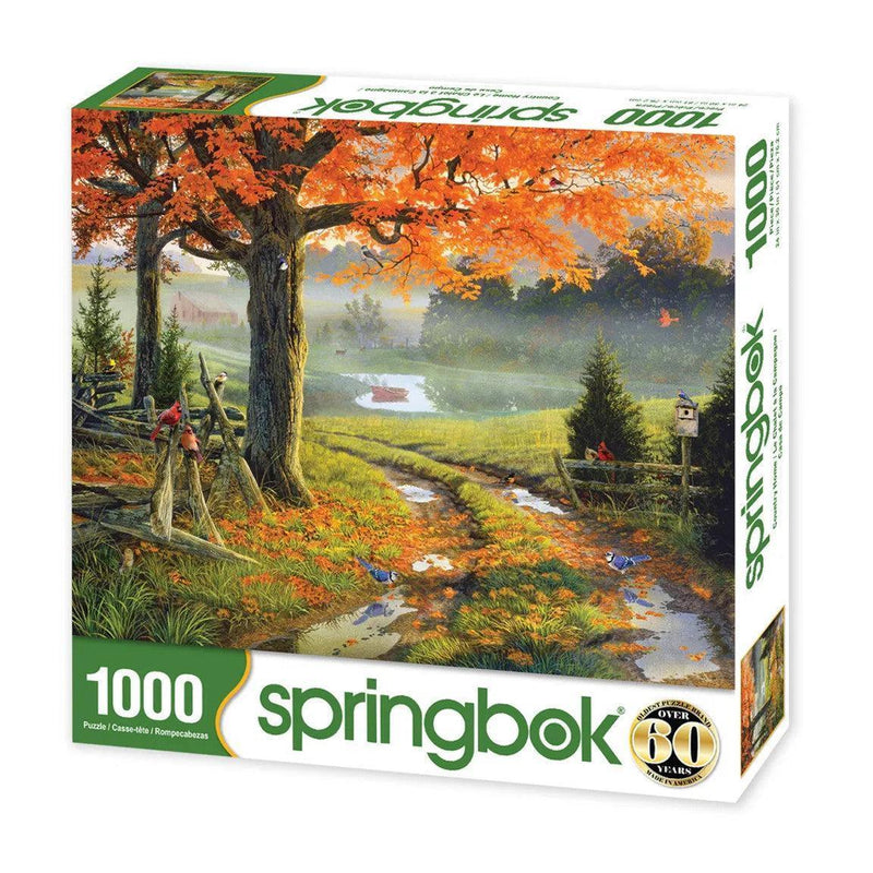 Country Home 1000 Piece Jigsaw Puzzle Springbok - BIG FRENCHIES