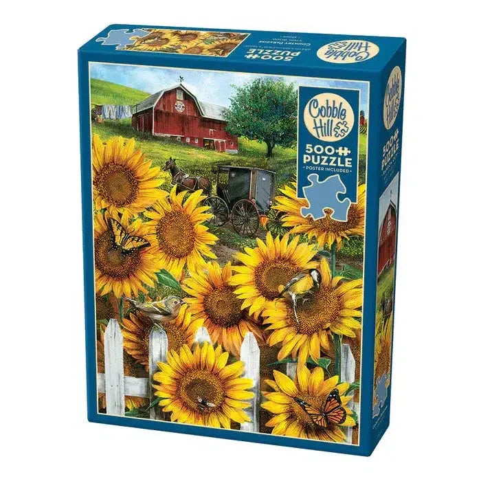 Country Paradise 500 Piece Jigsaw Puzzle Cobble Hill - BIG FRENCHIES