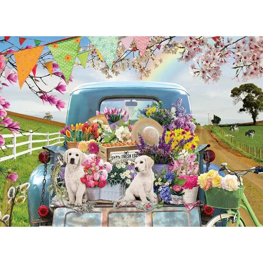 Country Road 35 Piece Tray Jigsaw Puzzle Cobble Hill - BIG FRENCHIES