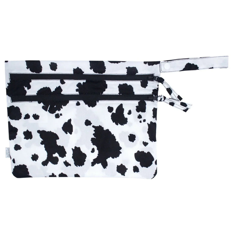 Cowhide - Waterproof Wet Bag (For mealtime, on-the-go, and more!) SALE - BIG FRENCHIES