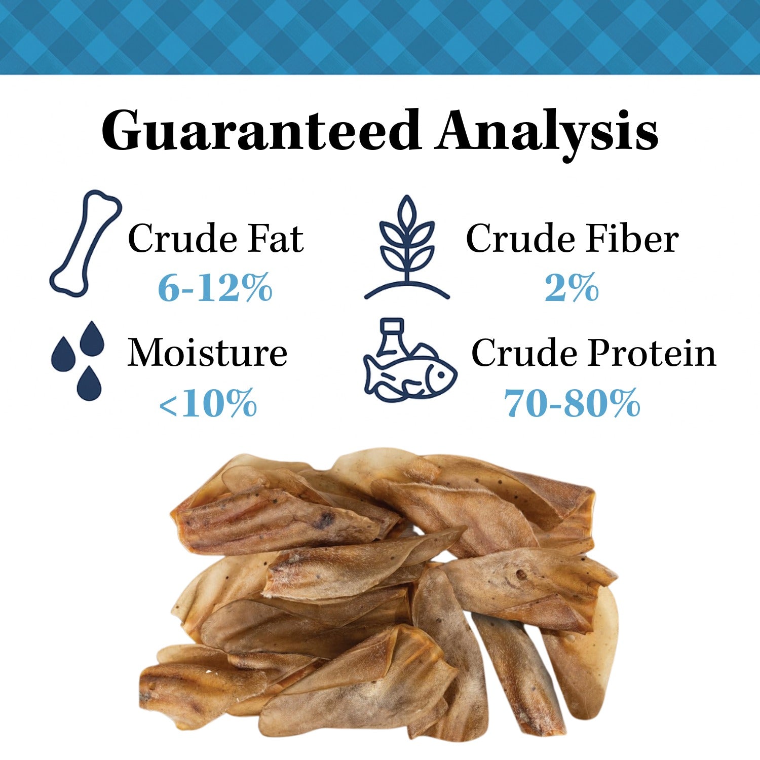 Country Living Natural Cow Ears Dog Chews – 10 Count Bag – All-Natural, Single-Ingredient, Long-Lasting Dog Chews – High-Protein, Low-Fat, Rawhide-Free – Supports Dental Health - BIG FRENCHIES
